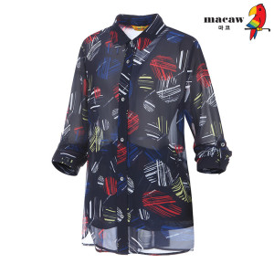 마코 디자인 시스루 셔츠 MLW2WS03_이미지