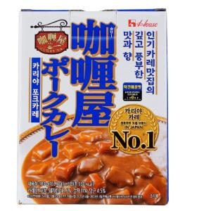 농심 카리야 포크카레 약간매운맛 180g (6개)