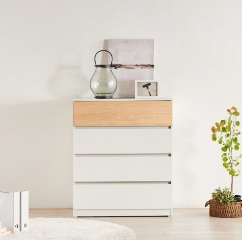 이노센트 카미프 광폭 속 깊은 4단 서랍장 800_이미지