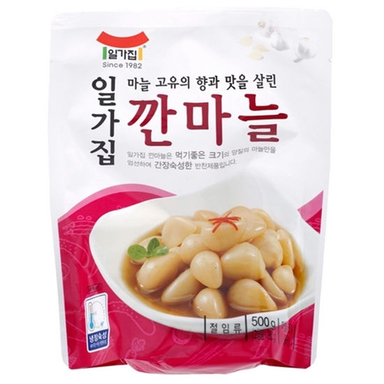 일미농수산 일가집 깐마늘 500g (8개)_이미지