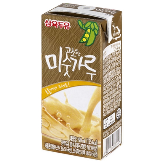 삼육식품 삼육두유 고소한 미숫가루 두유 190ml (96개)_이미지
