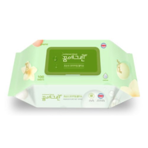 초순수 물티슈 캡형 100매