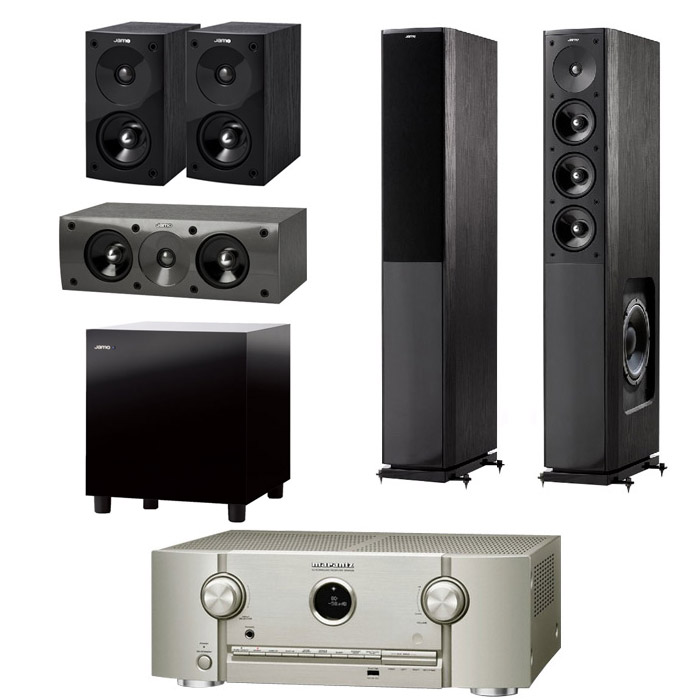 야모 S608 5.1채널 + 마란츠 AV리시버