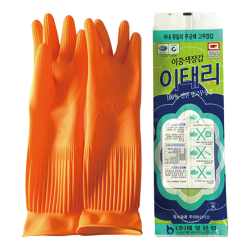 대성산업 이태리 고무장갑 (대) (10켤레)