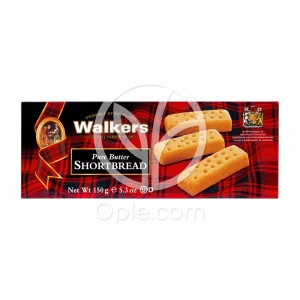 워커스 Walkers 퓨어 버터 쇼트브레드 쿠키 과자 스낵 150 g 오플닷컴_이미지