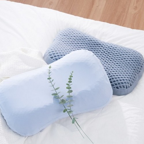 컴포트스미스 벌집젤 라운드 수면 베개 (1개, 53x32x8/10cm)_이미지