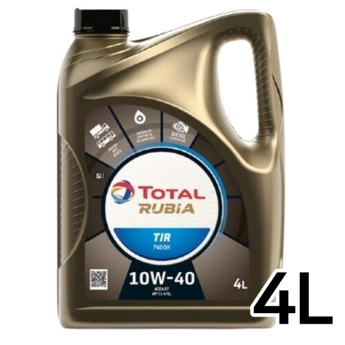 토탈 루비아 TIR 7400K 10W40 4L (1개)_이미지