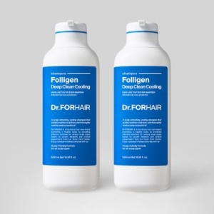 닥터포헤어 폴리젠 딥 클린 쿨링 샴푸 500ml (2개)_이미지