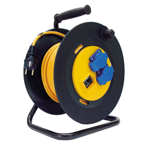 세이즈 2구 접지차단 전선릴 2.5SQ R2 IP (30m)_이미지