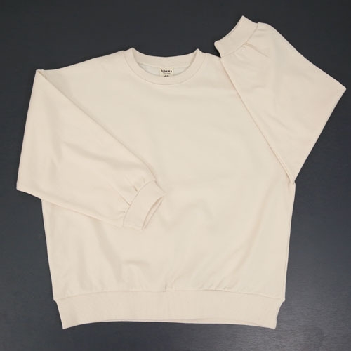 바브키즈 아동용 기본 컬러 맨투맨 11호 베이지_이미지