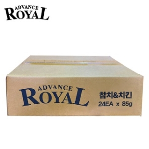 펫스토리 어드밴스 로얄 참치&치킨 캔 85g[24개]