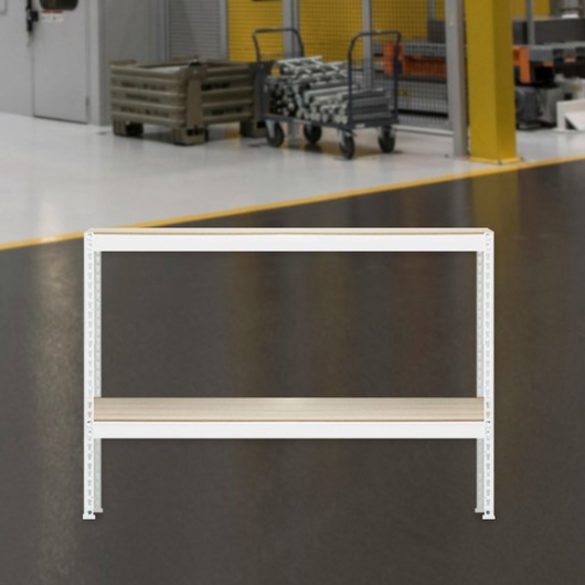 스피드랙 철제 작업대 2단 1200x800