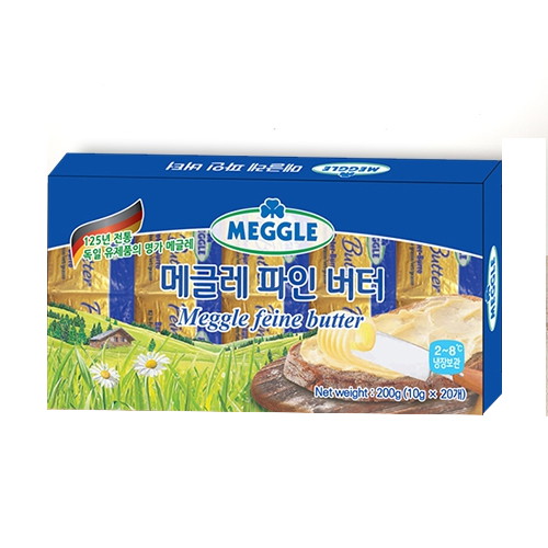 메글레 파인 포션버터 20개입 200g (1개)_이미지