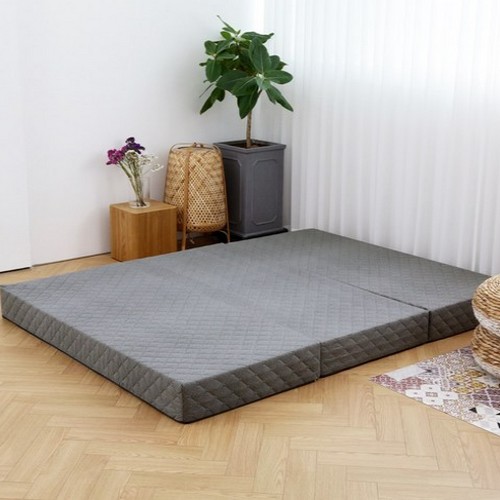 샤인그로스 3단 접이식 토퍼 매트리스 SS (15cm)_이미지