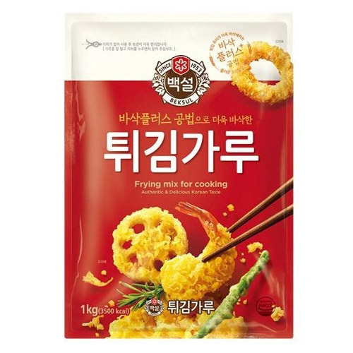백설 바삭 플러스 튀김가루 1kg (6개)_이미지