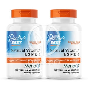 닥터스베스트 내추럴 비타민 K2 MK-7 + D3 180mcg 60캡슐 (2개)_이미지