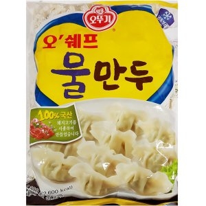 오뚜기 냉동 물만두 1300g 찜 전골 어린이 간식 전자레인지_이미지