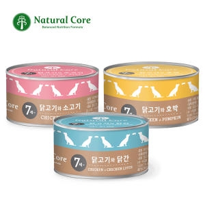 네츄럴코어 시니어 닭고기와 호박 캔 95g (1개)