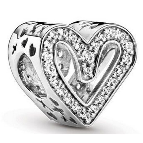 판도라 798692C01 샤이니 프리핸드 하트 참