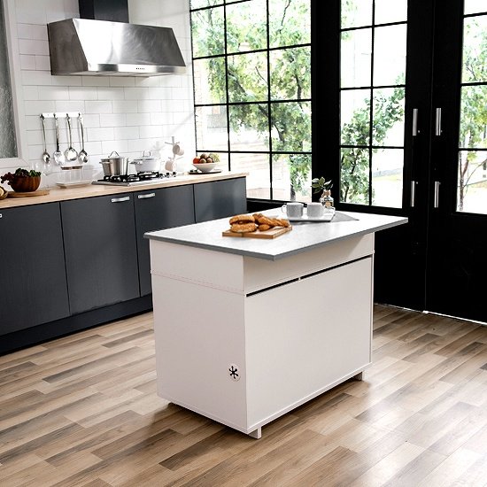 베리 라이트 아일랜드식탁 수납형