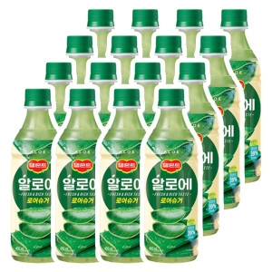 롯데칠성음료 델몬트 알로에 로어슈거 400ml (16개)_이미지