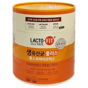 종근당건강 락토핏 생유산균 플러스 포스트바이오틱스 2g 200포 (3개)