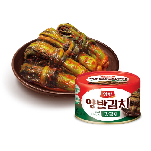 동원F&B 양반 캔 갓김치 160g (1개)_이미지