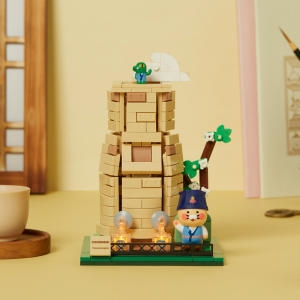 카카오프렌즈 브릭피규어 첨성대 춘식이