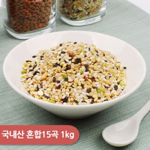국내산 혼합15곡 1kg