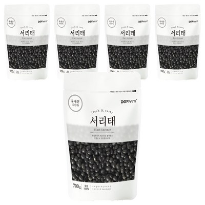 건강한밥상 국산 서리태 (700g,5개)