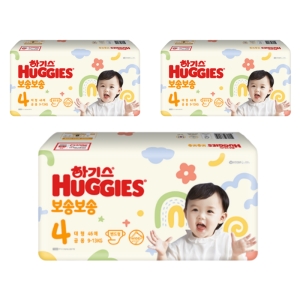 2022 NEW 보송보송 밴드형 4단계 3팩 138매