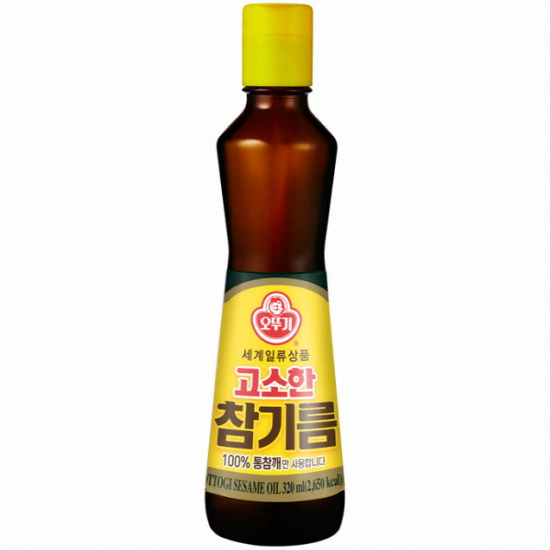 오뚜기 고소한 참기름 320ml (5개)