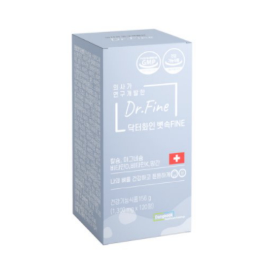 동국제약 닥터화인 뼛속FINE 120정 (2개)_이미지