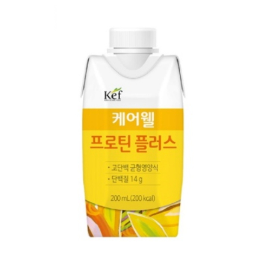 한국엔테랄푸드(Kef) 케어웰 프로틴 플러스 200ml (10개)_이미지