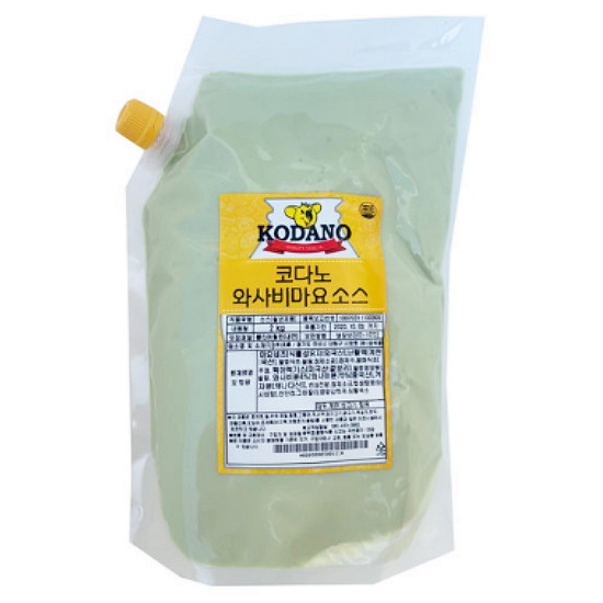 코다노 와사비마요소스 2kg (2개)_이미지