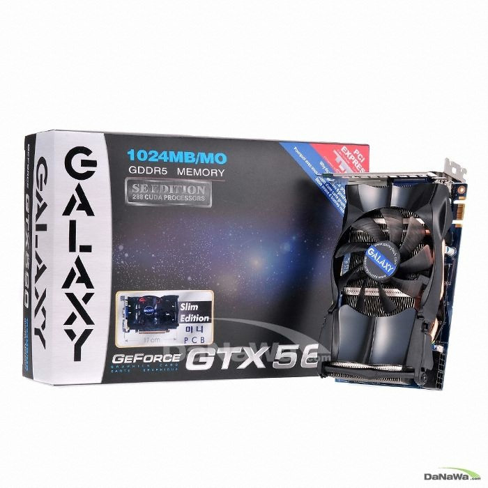 갤럭시 지포스 GTX560 SE SLIM D5 1GB_이미지