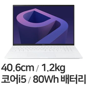 LG전자 <b>2022</b> <b>그램</b>16(12세대) 16ZD90Q-GX56K