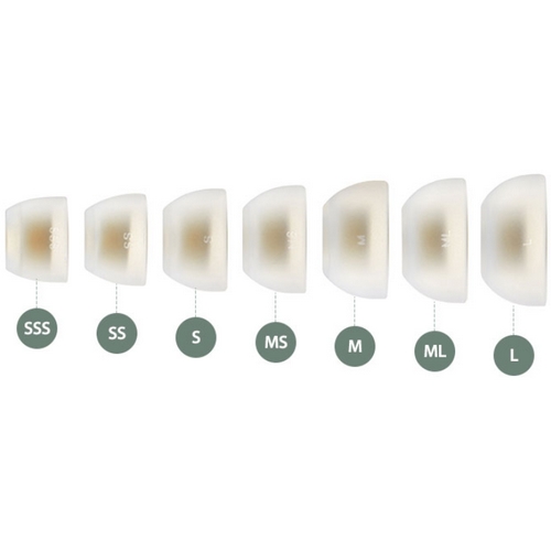 아즈라 세드나이어핏 맥스 TWS용 이어팁 (2쌍, S)_이미지