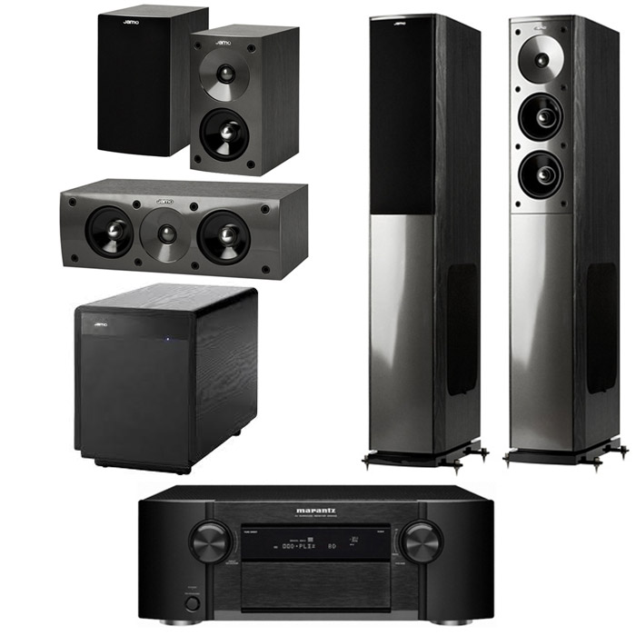야모 S606 5.1채널 + 마란츠 AV리시버 (SR5005, SUB-250)_이미지