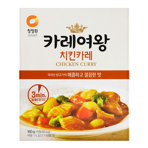 대상 청정원 카레여왕 치킨카레 160g (3개)_이미지