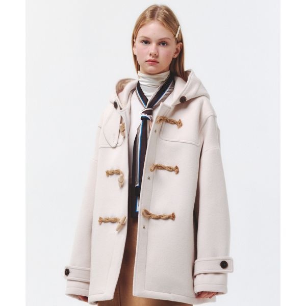 메인부스 MAINBOOTH Oversized Half Duffle CoatIVORY MB22F4CTU02IV 3031784_이미지
