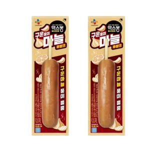 CJ제일제당 맥스봉 구운풍미 마늘 후랑크 80g (2개)_이미지