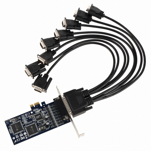 SUNIX 8포트 시리얼 PCIe 카드 (IPC-E2108S-B)_이미지