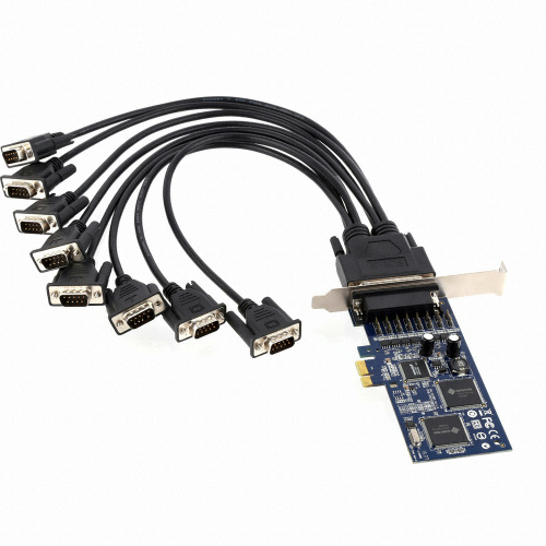 SUNIX 8��Ʈ �ø��� PCIe ī�� (IPC-E2108S-B)