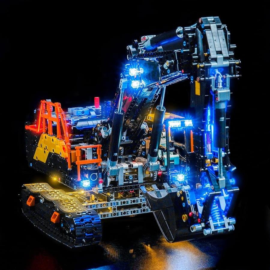 레고 Volvo EC500 Hybrid 굴착기 호환 조명 (해외구매)