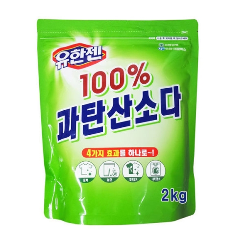 유한양행 유한젠 과탄산소다 2kg (4개)