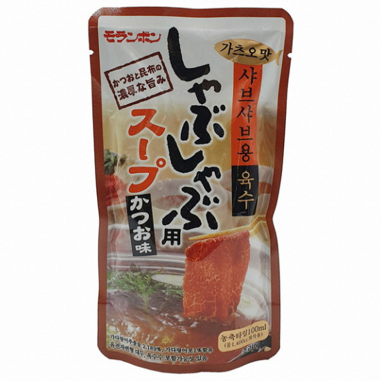 모란봉 가츠오맛 샤브샤브용 육수 100ml (1개)_이미지
