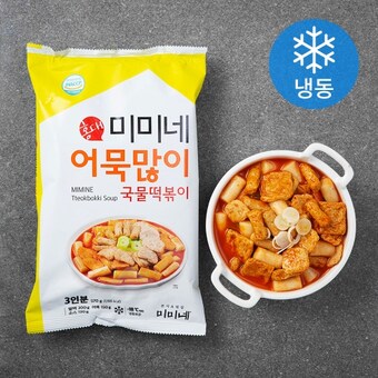 예스미미 어묵많이 국물떡볶이 냉동 570g 2봉