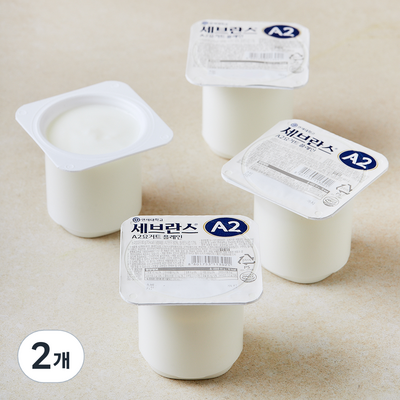 연세우유 세브란스 A2 요거트 플레인 80g (8개)_이미지