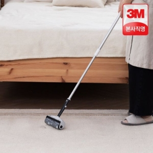 3M 돌돌이 테이프클리너 클린컷 대형팩 롱핸들 1개+리필 1개 스카치브라이트 롤크리너 돌돌이밀대 필름형